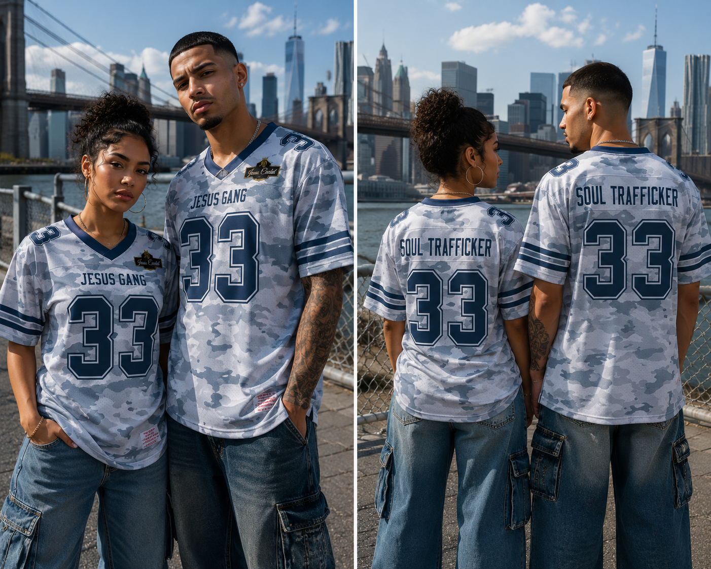 Pre order Camo Spiritual sniper (Navy)