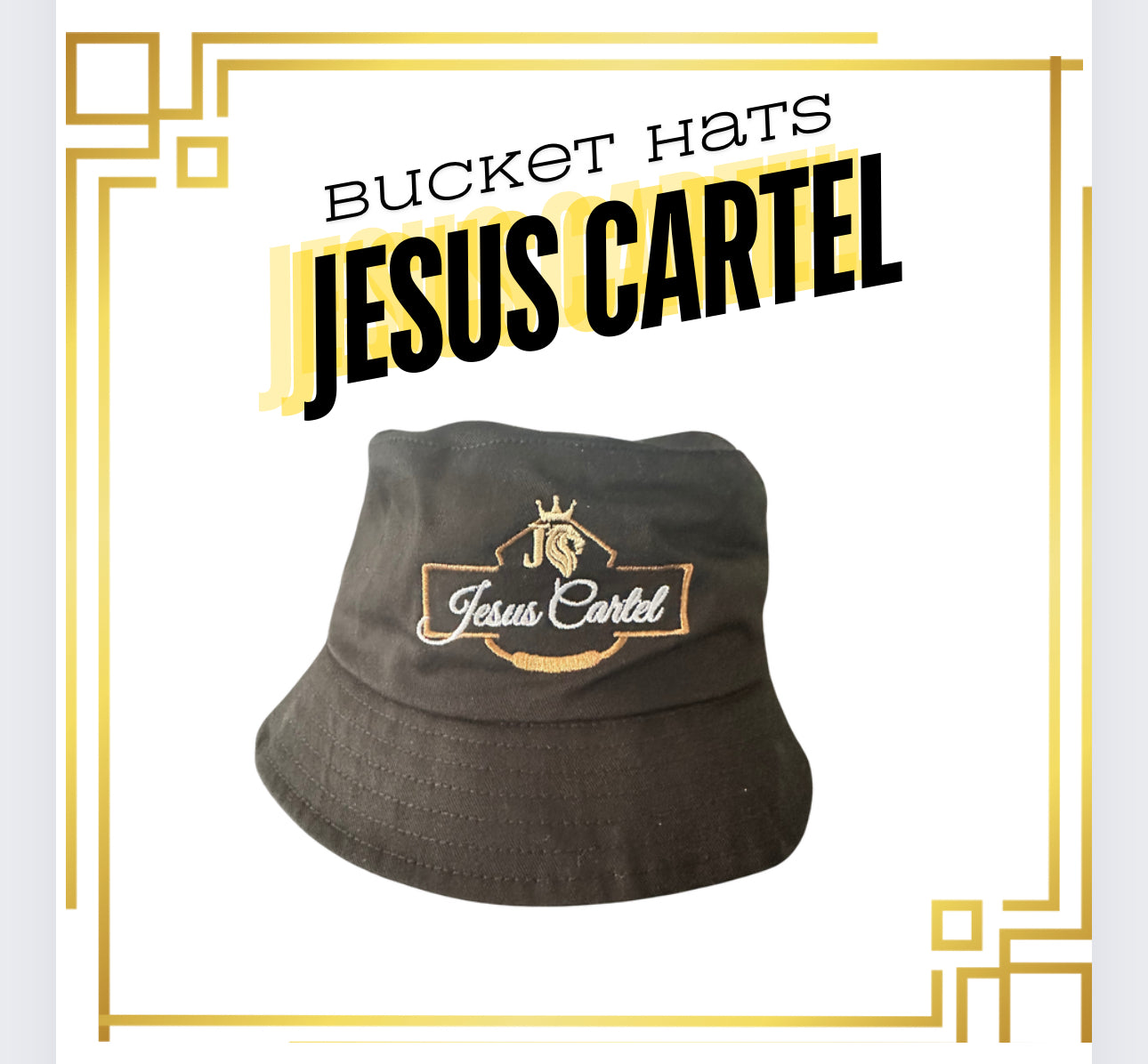 Jesus Cartel Bucket Hats