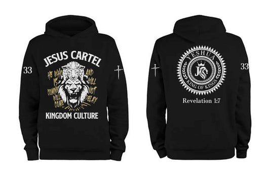 LION AND THE LAMB  HOODIE